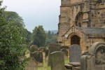 begraafplaats bij het Alnwick Castle